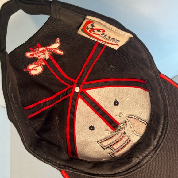 Vintage Dale Earnhardt Hat 00s NASCAR Strapback Cap Goodwrench Sr #3 - Picture 7 of 8